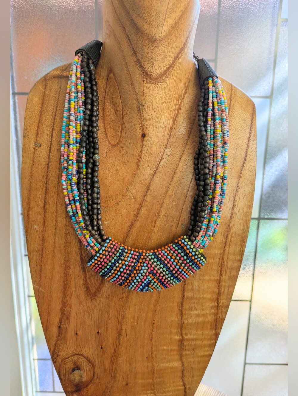 Beaded Statement Choker